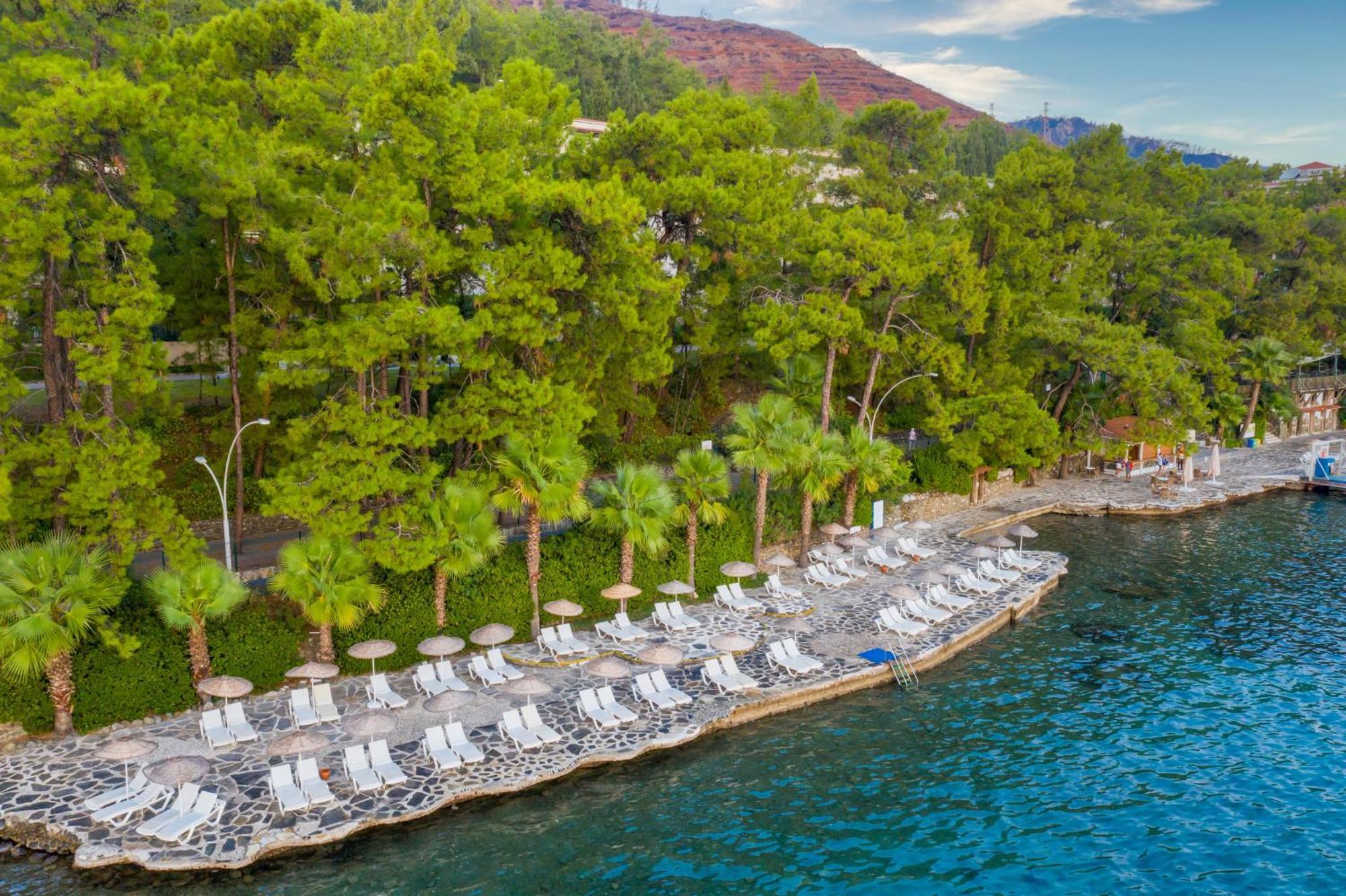 Labranda Mares Marmaris Hotel Dış mekan fotoğraf The beach of Nikiti